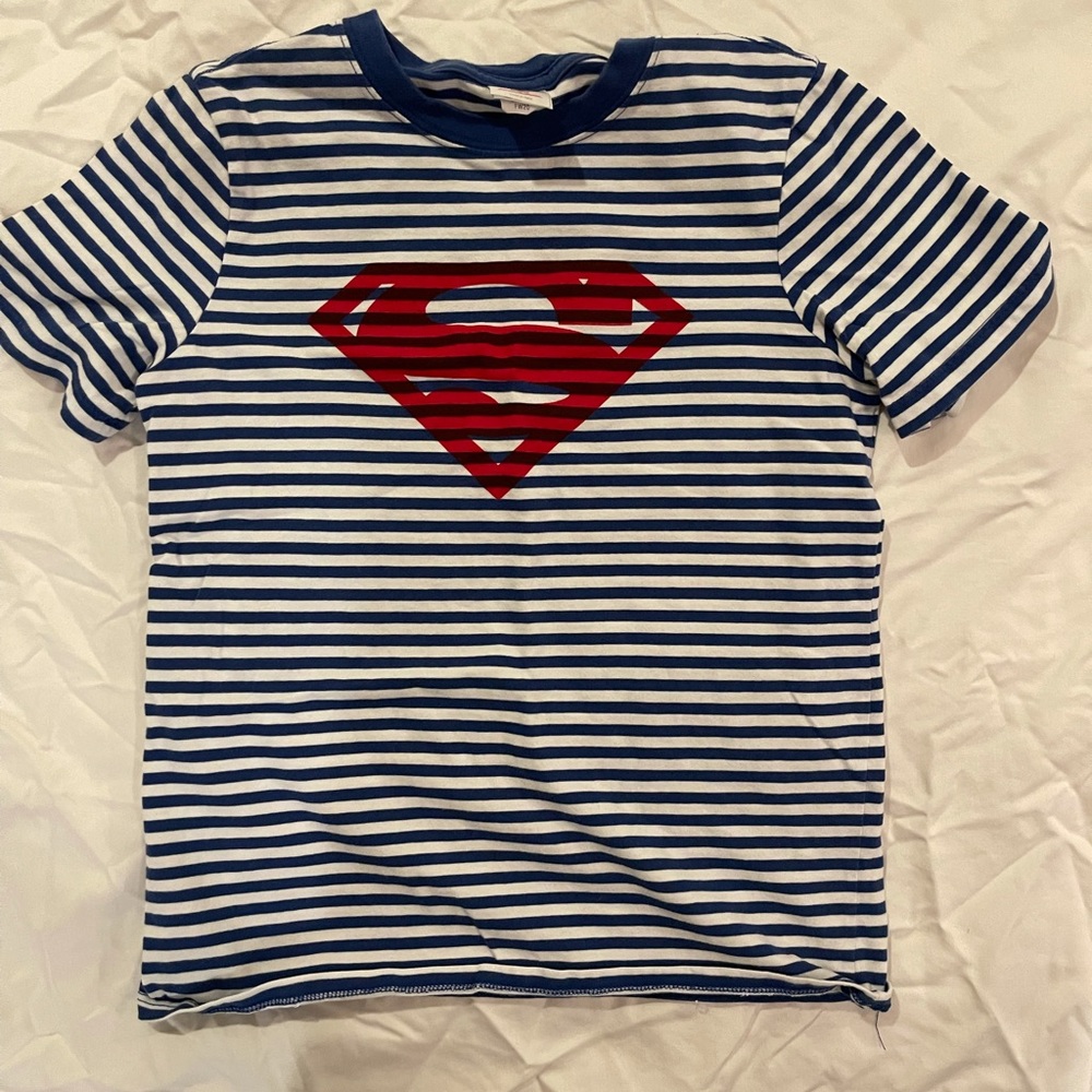 Gently used Superman shirt size 10